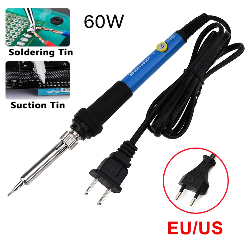 Electronics Repair Degree - 220V/110V 60W Elektrisches Lötkolben-Set mit Einstellbarer