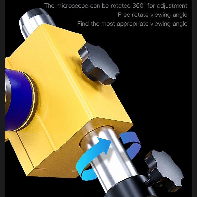 Electronics Repair Degree - D75T Trinokulares Stereomikroskop 7-50X mit 45-Grad-Winkel