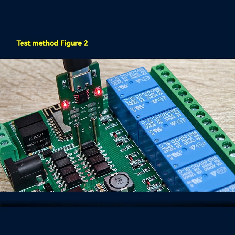 Electronics Repair Online - Optokoppler-Tester, Optokoppler-Testerkennungswerkzeug, Optokoppler, Online-Testmodul, Optokoppler, elektronisches