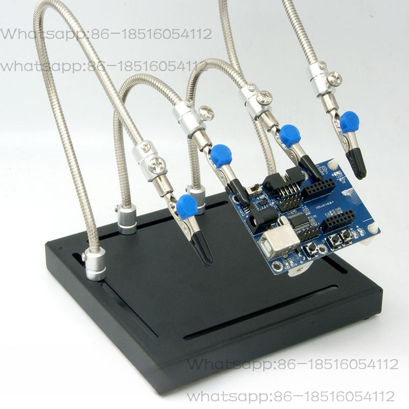 Electronics Repair Video Game - Krokodilklemme, Schlangenrohr, Elektronikproduktion, Leiterplattenreparatur, PCB-Klemme, Videospiel-Zubehör,